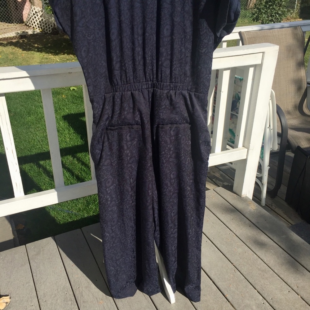 ETTIWE Navy Jumpsuit. size 14 - Picture 8 of 10